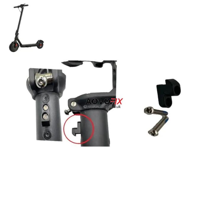 Eco Fly S85 Stem Hook - Hook with Fixing Screws - Riding