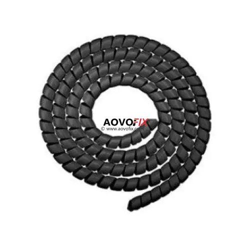 Cable Organizer for AOVO Scooter - Spiral Tube / Black -